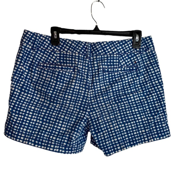 Tommy Hilfiger Classic Blue & White Checkered Shorts - Picture 7 of 10